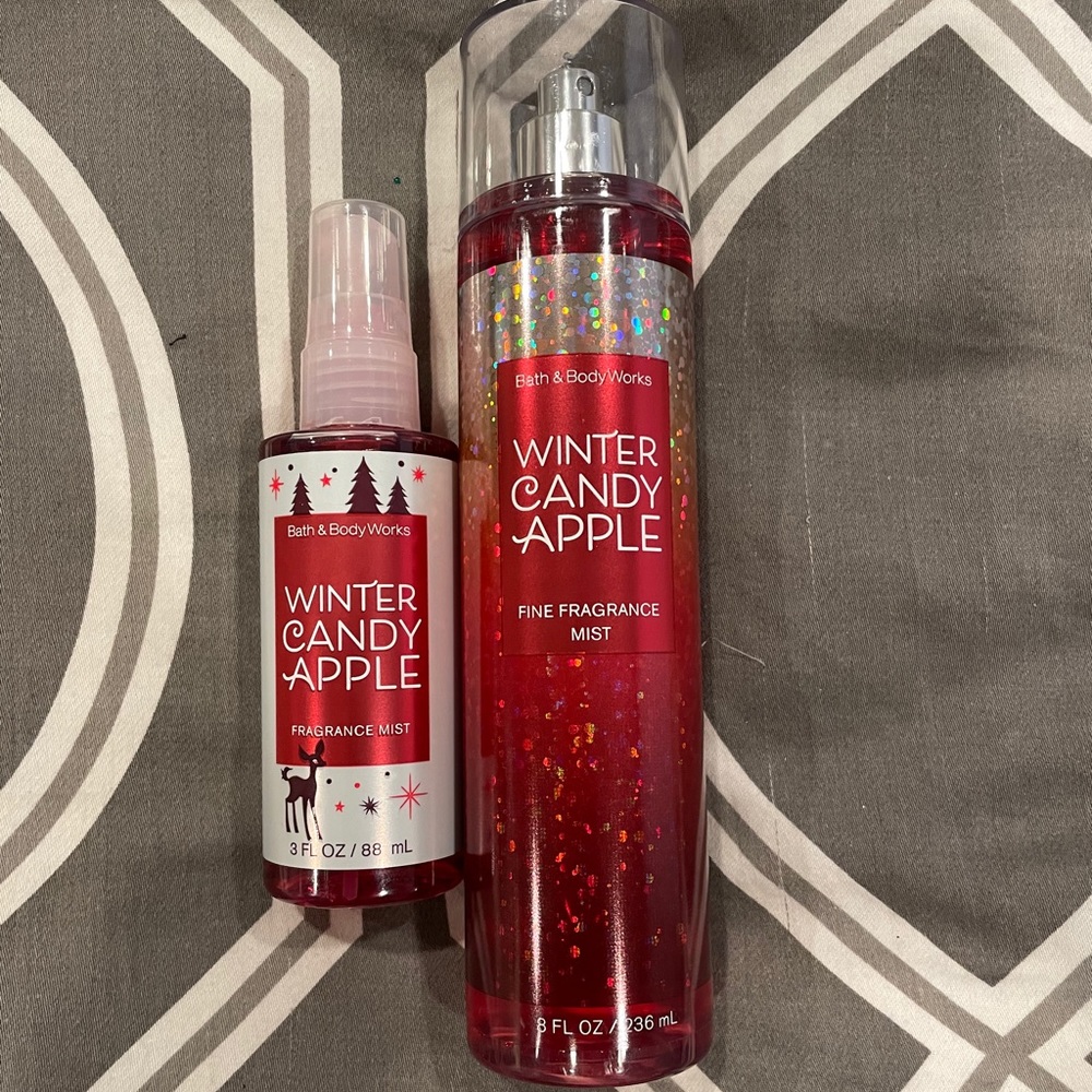 NEW❗️ Bath & Body Works Candy Apple Sprays 🍎